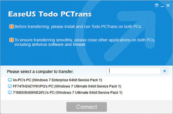 EaseUS Todo PCTrans Professional screenshot