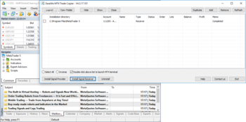 EaseWe MT4 Trade Copier screenshot