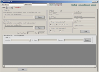 EasiEmail screenshot