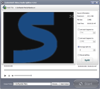 EasiestSoft Movie Editor screenshot 4