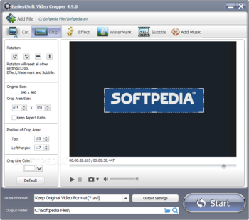 EasiestSoft Movie Editor screenshot 5