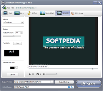 EasiestSoft Movie Editor screenshot 8