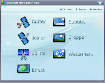 EasiestSoft Movie Editor screenshot