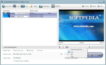 EasiestSoft Movie to Video screenshot 3