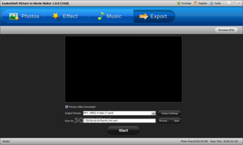 EasiestSoft Picture to Movie Maker screenshot 8