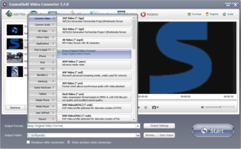 EasiestSoft Video Converter screenshot 2