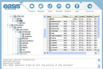 EASIS Data Recovery screenshot 3