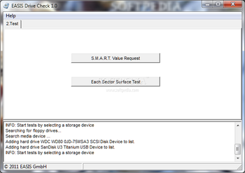 EASIS Drive Check screenshot 2