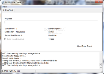 EASIS Drive Check screenshot 5