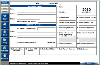 EASITax 1099 / W2 Tax Software screenshot