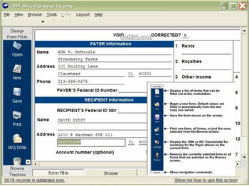EASITax 1099 / W2 Tax Software screenshot 2