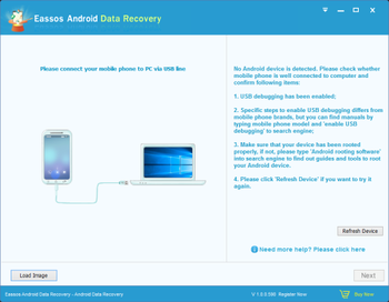Eassos Android Data Recovery screenshot