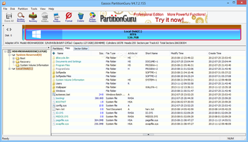 Eassos PartitionGuru screenshot 3