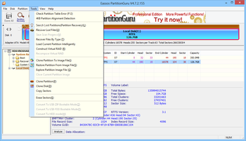 Eassos PartitionGuru screenshot 8