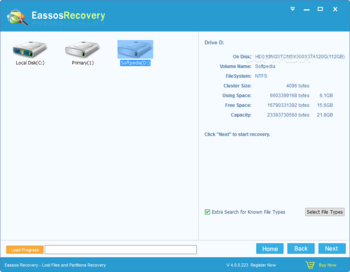 Eassos Recovery screenshot 2