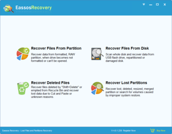 Eassos Recovery Free screenshot