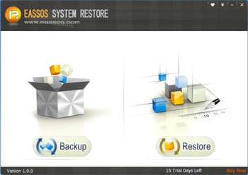 Eassos System Restore screenshot