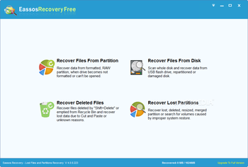 EassosRecovery Free screenshot