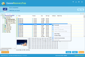 EassosRecovery Free screenshot 5