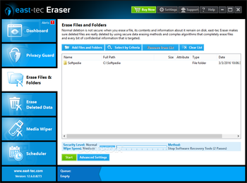 east-tec Eraser screenshot 14