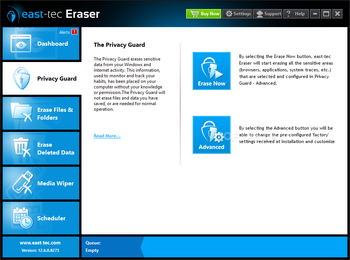 east-tec Eraser screenshot 2