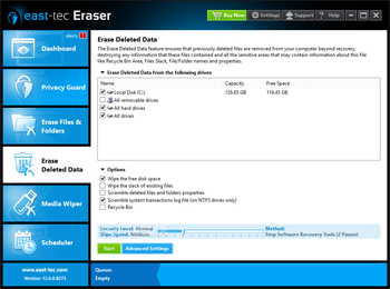 east-tec Eraser screenshot 20