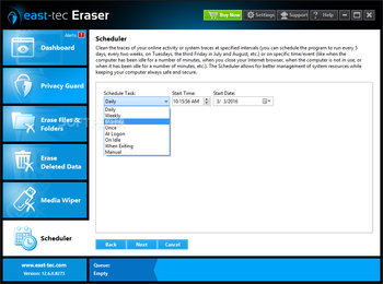 east-tec Eraser screenshot 28
