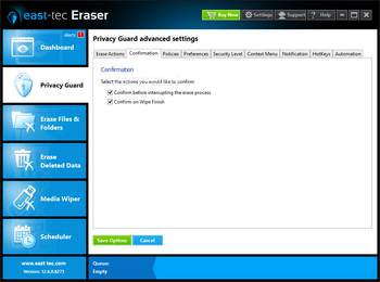 east-tec Eraser screenshot 6