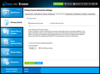 east-tec Eraser screenshot 9