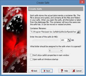 east-tec SafeBit screenshot 7