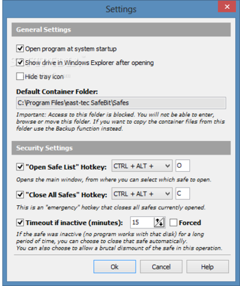 east-tec SafeBit screenshot 8