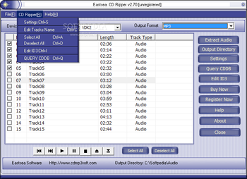 Eastsea CD Ripper screenshot 3