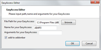 Easy Access screenshot