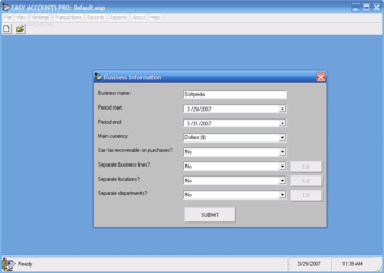 Easy Accounts Pro screenshot