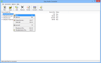 Easy Audio Converter screenshot 2