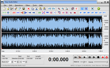 Easy Audio Editor screenshot