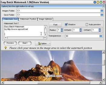 Easy Batch Watermark screenshot 3