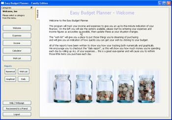 Easy Budget Planner screenshot