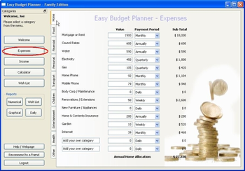 Easy Budget Planner screenshot 2
