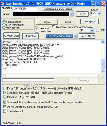 Easy Burning screenshot 3