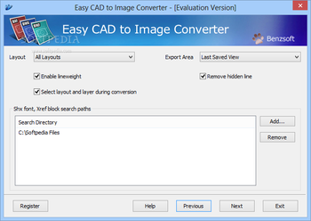 Easy CAD to Image Converter screenshot 2