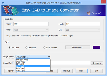 Easy CAD to Image Converter screenshot 3