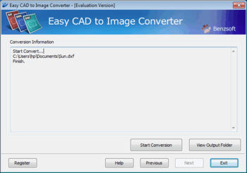 Easy CAD to Image Converter screenshot 2