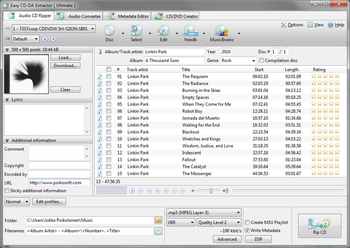 Easy CD-DA Extractor screenshot