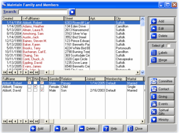 Easy Church Membership screenshot 2
