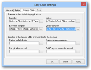 Easy Code for GoAsm screenshot 9