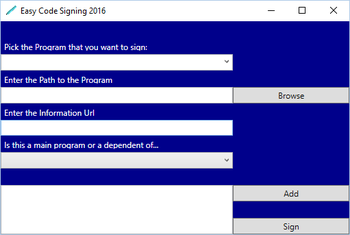 Easy Code Signing screenshot 3