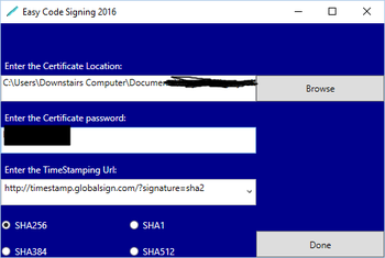 Easy Code Signing screenshot 4