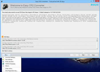 Easy CR2 Converter screenshot