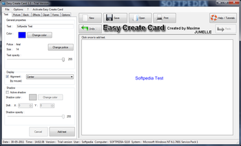 Easy Create Card screenshot
